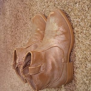 Size 9 glitter ankle boots